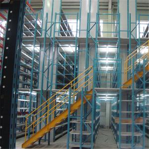 Wholesale Upright Multilevel Mezzanine Platform Rack Steel Decking 500KG 90mm from china suppliers