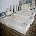 Refractory Corundum Brick Fused Cast AZS AZS 33 With Good Erosion Resistance