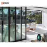 Customized Size Aluminium Sliding Glass Doors Frameless For Laboratories