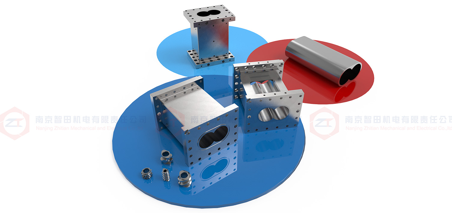 twin screw extruder barrel