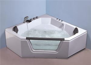 Wholesale American Standard Freestanding Jetted Tub , High End Corner Jacuzzi Bathtubs from china suppliers