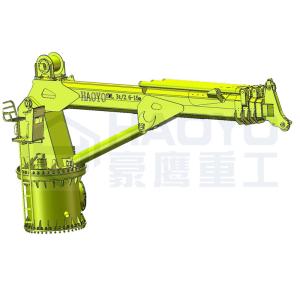Wholesale Hydraulic Telescopic Boom Marine Crane Types Operator Marine Ship Deck Crane from china suppliers