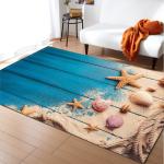 Living room large carpet, bedroom floor mat, scenic, artistic, cute, non slip