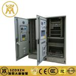 1U Front Door Outdoor Telecom Cabinets , Galvanized Steel Industrial Electrical