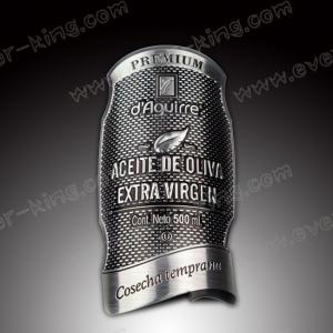 Wholesale Heat Resistant Bottled Beverage Embossed Spirit Labels from china suppliers
