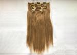 Glossy 26" Clip In Hair Extensions Malaysia Without Synthetic Hair Or Animal