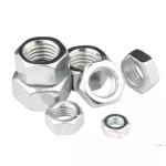 DIN934 SS304 316 Industrial Steel Pipe Fittings Galvanized SS Hex Nuts