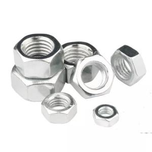 Wholesale DIN934 SS304 316 Industrial Steel Pipe Fittings Galvanized SS Hex Nuts from china suppliers
