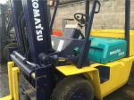 used FD50 komatsu forklift from japan with high quality three stages