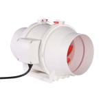 Silent and Durable Two Speed Mixed Flow Inline Duct Fan for Weatherproof HVAC
