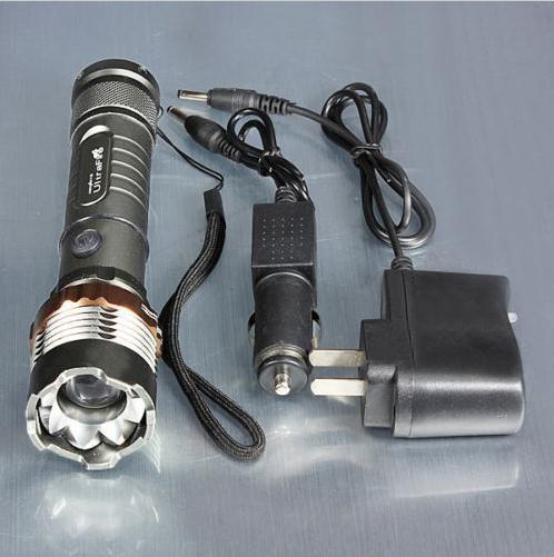 2000 Lms Ultrafire Cree XML T6 High Power Rechargeable 18650 Led Flashlight Torch