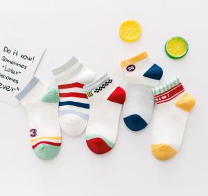 Wholesale Custom Kids Boy Socks Cotton Baby Socks Knitting Kids Sock Plain Color from china suppliers