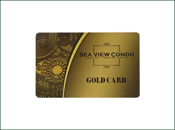 Public Transportation RFID Chip Card , Contactless IC Card Glossy Surface