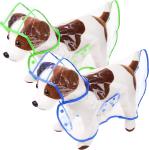 Pet Dog Raincoat Clear Pet Waterproof Clothes Hooded Rain Jacket Puppy Rain