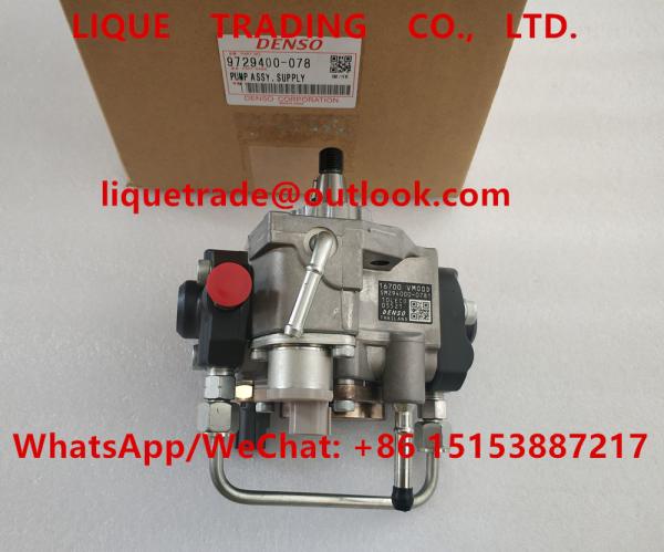 DENSO pump 294000-0780, 294000-0781, 294000-0783, 294000-0785, 16700 VM01A,