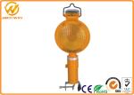 Solar Hazard Traffic Warning Lights optional mounted Barricade Construction