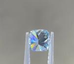 Square Cushion Modified Brilliant Carbon Lab Grown Blue Diamonds IGI Certified