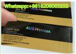 Laser Foil Logo Custom Adhesive Labels / vial Bottle Labels Tradition Color