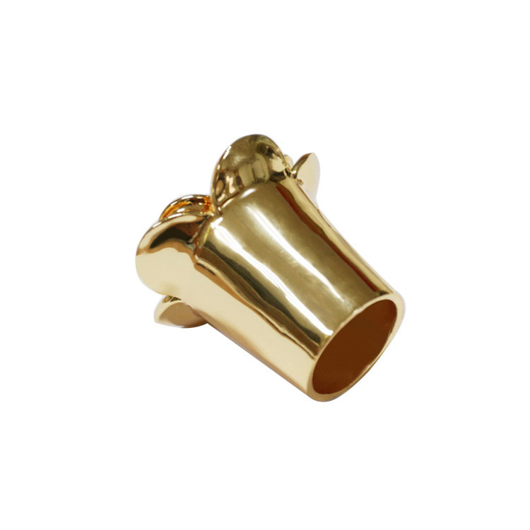Perfume Spray Zamac Rectangle Shape Zinc Alloy Cap For Perfume Bottles