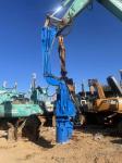 2800rpm Excavator Mounted Vibro Hammer For Solar Panel Installation