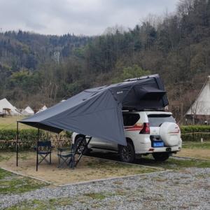 Wholesale 4 Person Pickup Canopy Aluminum Hard Shell Car Roof Top Tent For Camping from china suppliers
