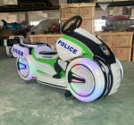 Police motor ride coin operated kiddie rides on car battery motor ride