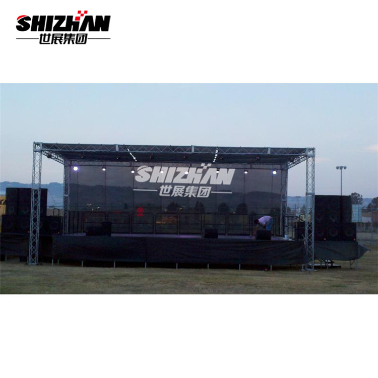 Light Weight 350x350mm Aluminium Lighting Truss System 2m Length