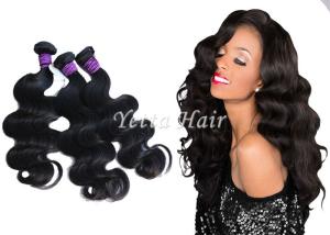 Wholesale Double Weft Peruvian Weaving Hair / Smooth Soft Clean Virgin Hair from china suppliers