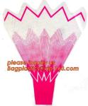Biodegradable Flower Sleeve For Flower Packaging,Cellophane bag flower mesh