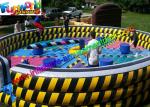 Crazy Sports Inflatable Wipeout Eliminator , Wipe Out Mechanical Games for 6
