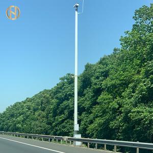 Wholesale High Quality CCTV Camera Pole Octagonal Surveillance Camera Pole from china suppliers