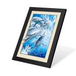 Sea World Pictures Lenticular Printing Services 3D Picture House Decoration