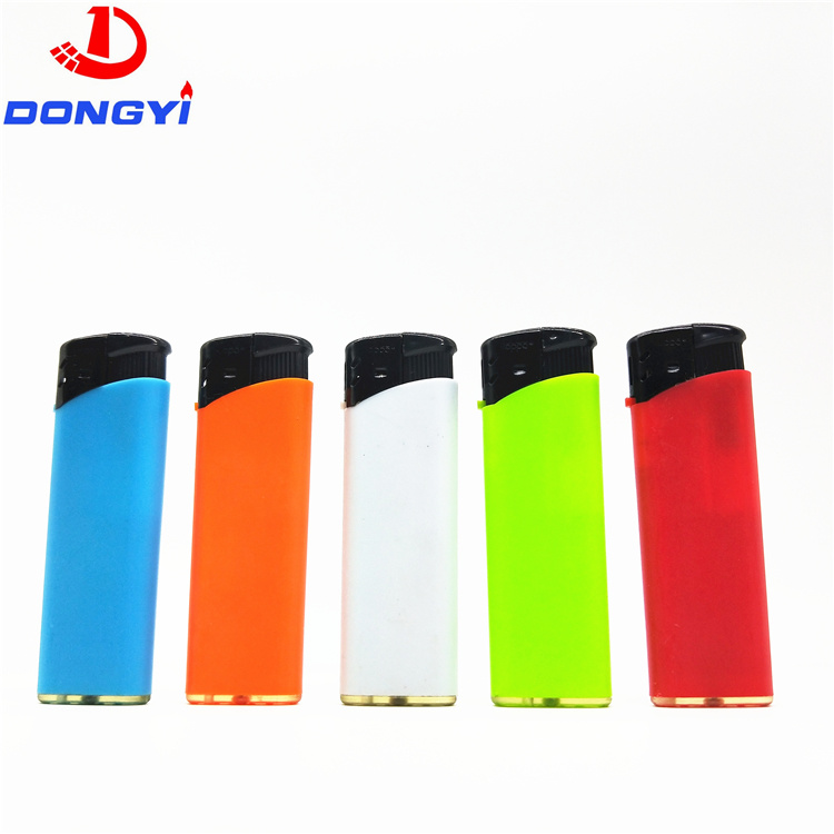 Wholesale Cheap Gas Plastic Encendedor Custom Cigarette Disposable Refillable Transparent Lighter