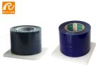 Non Sticky Edge Transparent Blue Dental Barrier Film For Medical Equipments