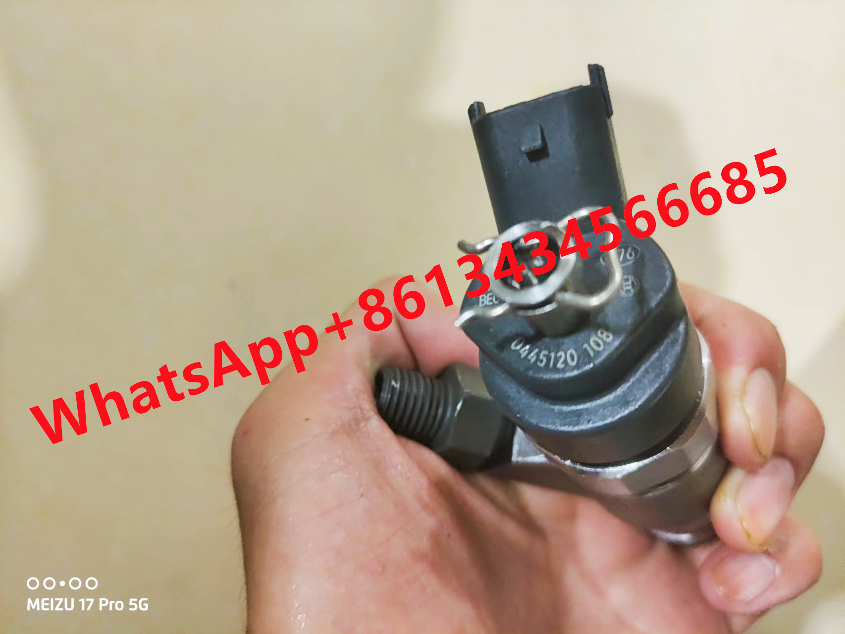 3801148 Common Rail Fuel Diesel Injector For Volvo 3819193 3887696 0445120096