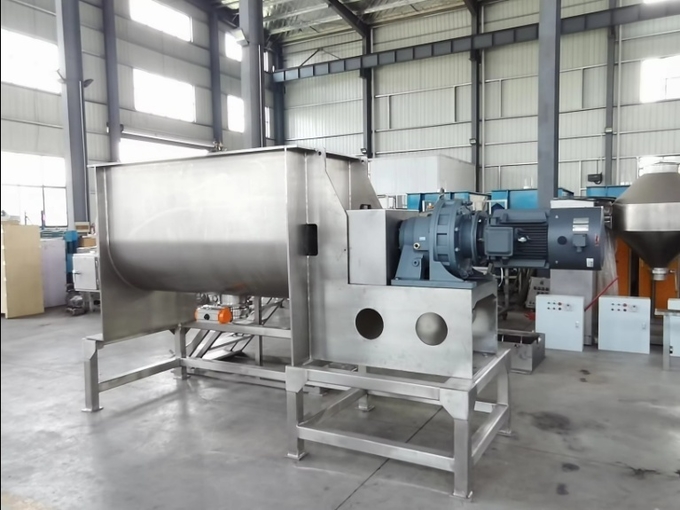 Animal Feed Crusher Machine Horizontal Commercial Spice Mixer