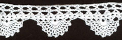 30 yards (10 designs, 3 yards per design ), 100% Cotton Retro Vintage Beige Crocheted Lace