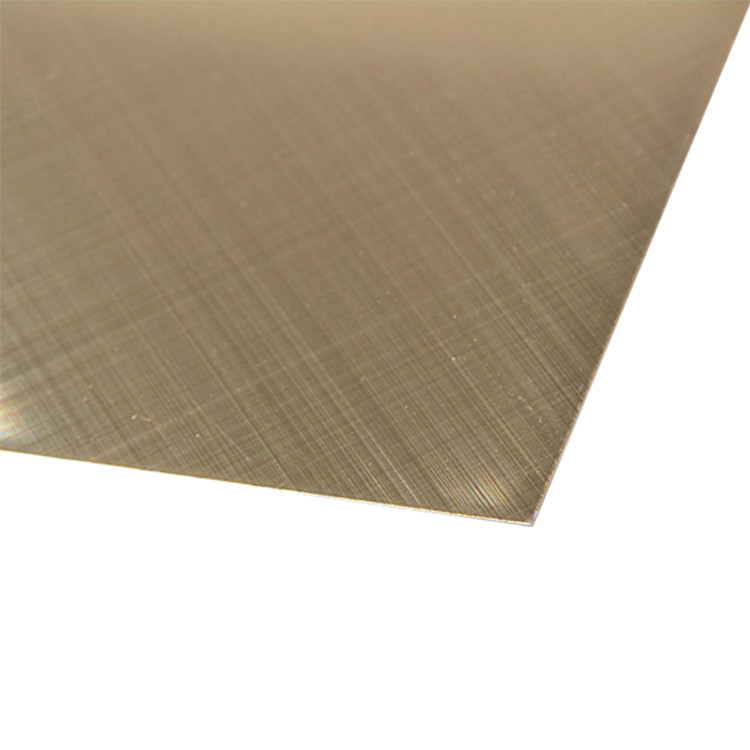 304 Black Bronze Gold Brushed Stainless Steel Sheet Cross Hairline 4x8 0.5Mm 1.6mm