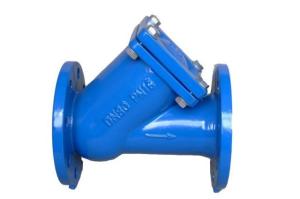 Wholesale GGG50 DIN Standard Water Y Type Strainer Cast Flanged End Ductile Iron PN16 from china suppliers
