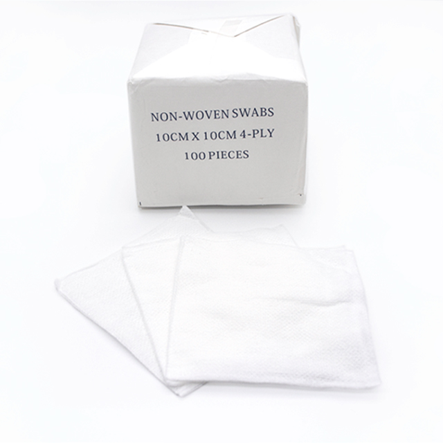 Medical High Clean Non Sterile Non-Adherent 4 X 4 Gauze Dressing For Wounds Non Woven Gauze Pads