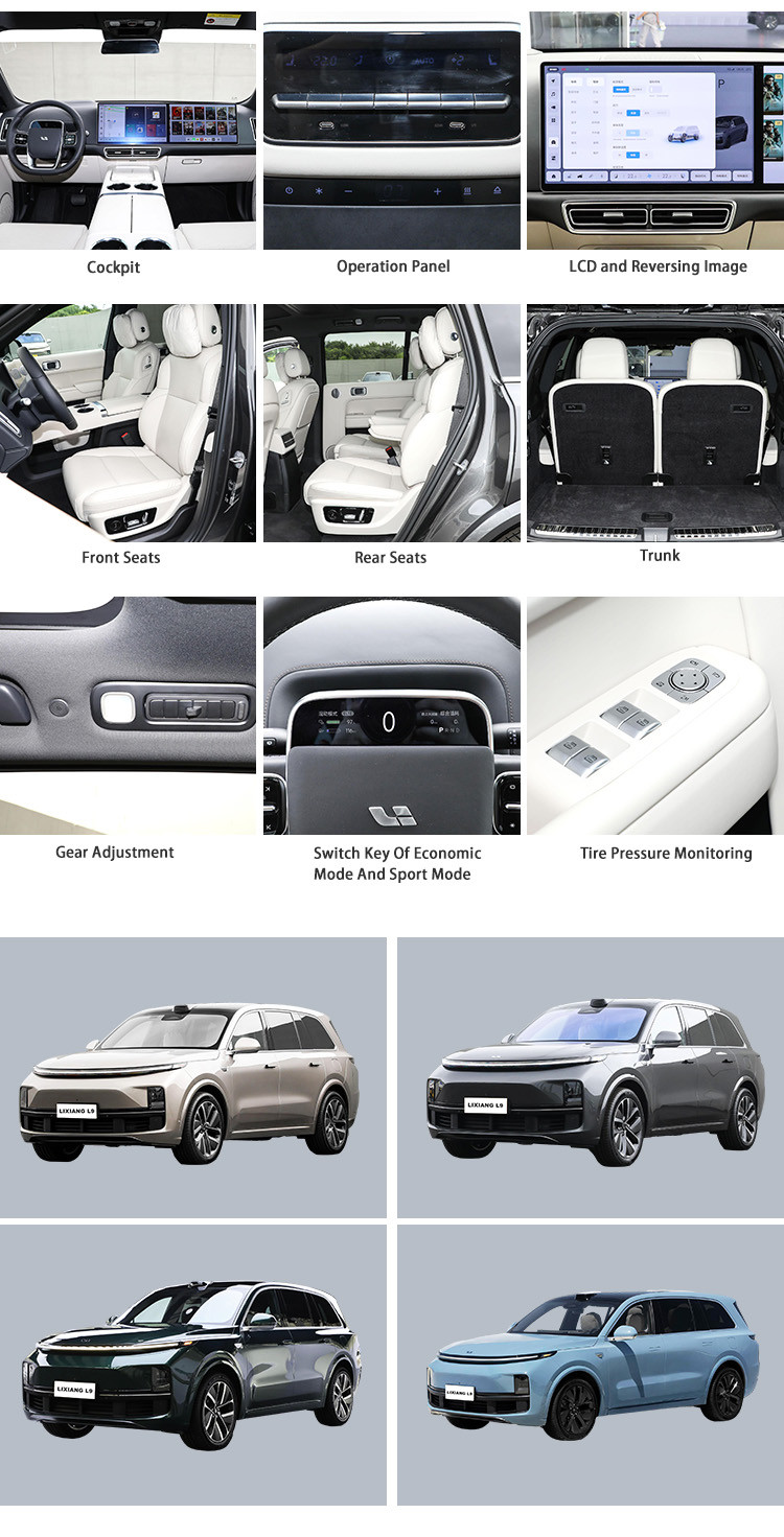 Lixiang L9 Ultra Pro Electric Car New Energy Vehicles Auto SUV Hybrid