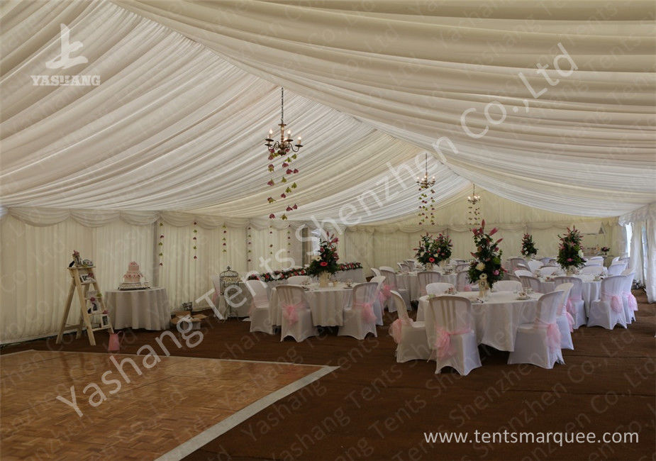 Large Square Aluminum Structure Wedding Decoration Tent , Wedding Party Marquee