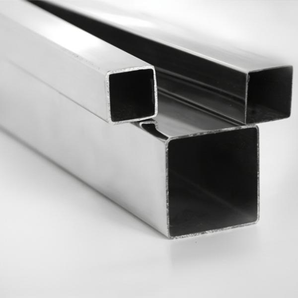 Hot Rolled Stainless Steel Rectangular Tube SS301 310S Hot Dipped Zinc Hollow