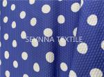 Polka Dot Recycled Swimwear Fabric Chlorine Resistance Fast Drying