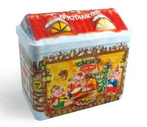 Wholesale Christmas Chocolate House Shape Tin Wholesaler from china suppliers