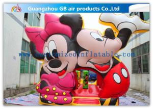Wholesale Beautiful Mickey Mouse Kids Inflatable Bouncy Castle Cartoon With CE / UL Blower from china suppliers
