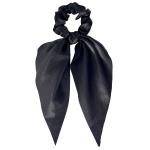 Satin Fabric Scrunchies solid color ribbon hair tie