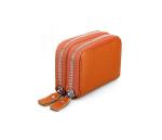 11x7.5cm CDR Organiser Purse Wristlet Clutch , PSD Womens RFID Blocking Wallet