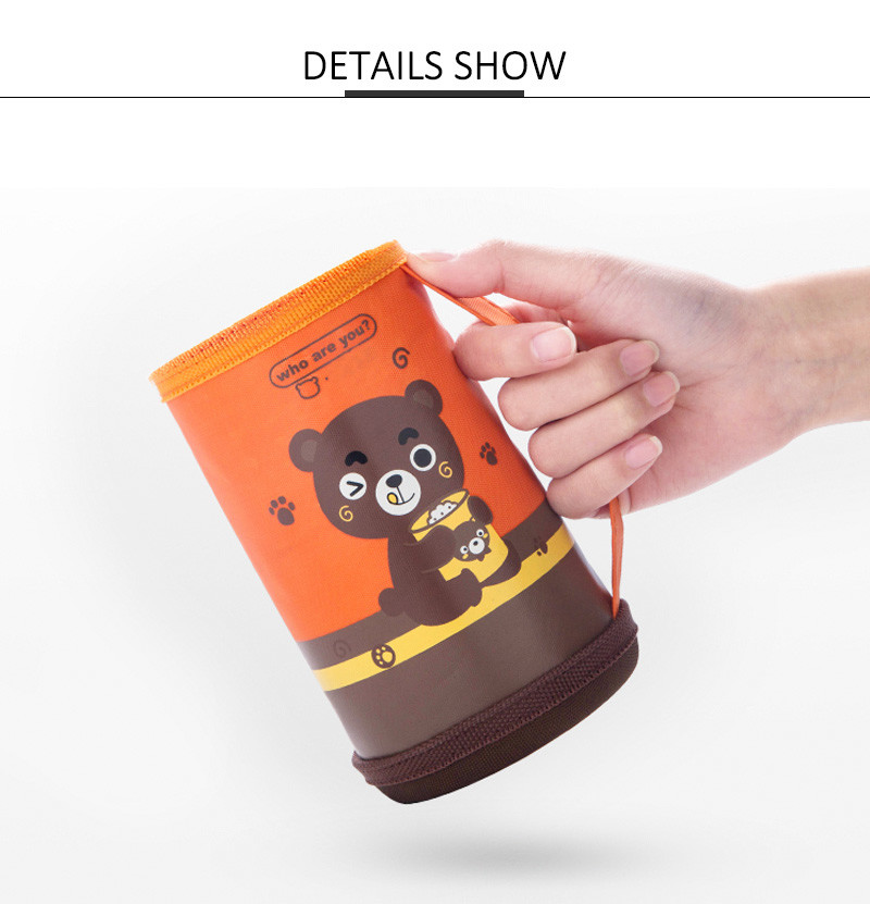 Neoprene Zipper Handle Water Child Insulated Bottle Bag