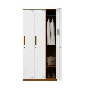 Wholesale H1850mm Changing Room 3 Doors CE Metal Storage Locker Cabinet from china suppliers